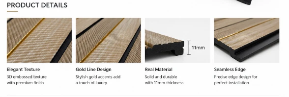 Contemporary Decorative PS Panel For Stylish Interiors factory