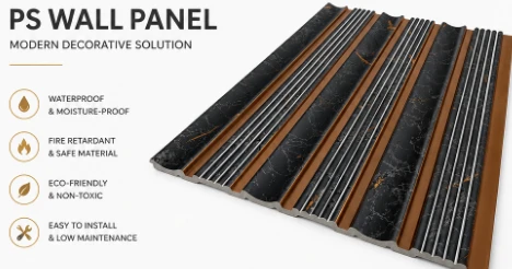 Decorative PS Wall Cladding For Residential & Commercial Projects suppliers