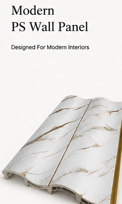 Luxury Marble Texture PS Wall Panel suppliers