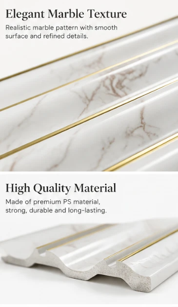 Wood-Inspired PS Wall Panel For Interior Decoration factory